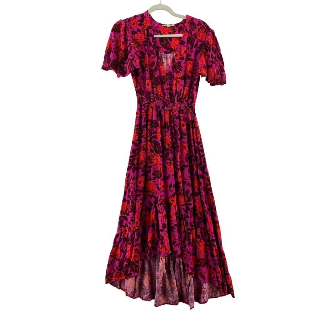 Abel‎ the Label Pink Floral Dress Size XS